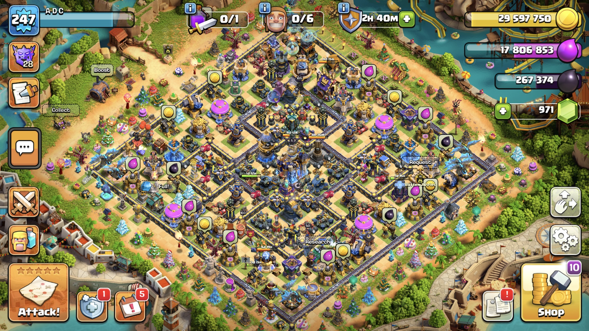 TH18 base screenshot